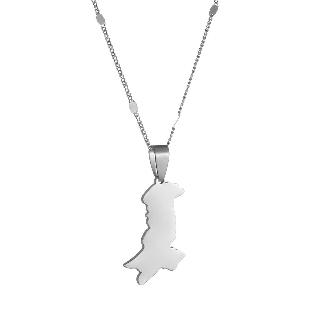 Ethnic Fashion Pakistan - Colliers avec pendentifs carte et drapeau