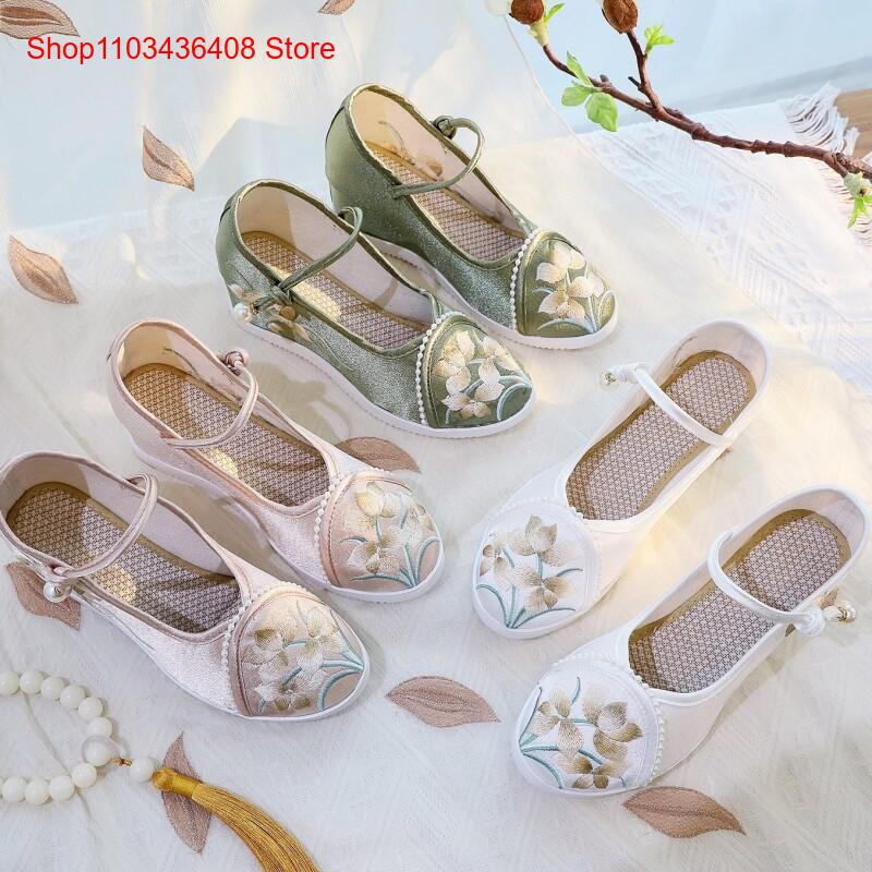 Ethnic Style - Nouvelles chaussures en tissu pour femmes,