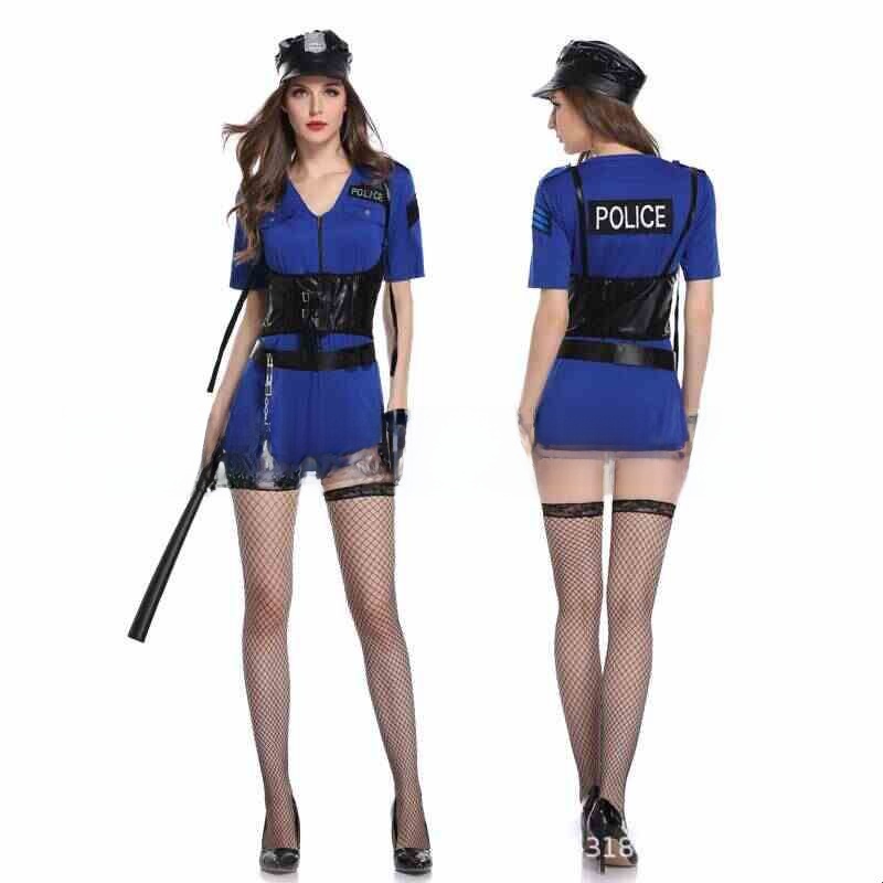 Ethnic Wear Fashion Brand - Costume de scène séduisant de policière