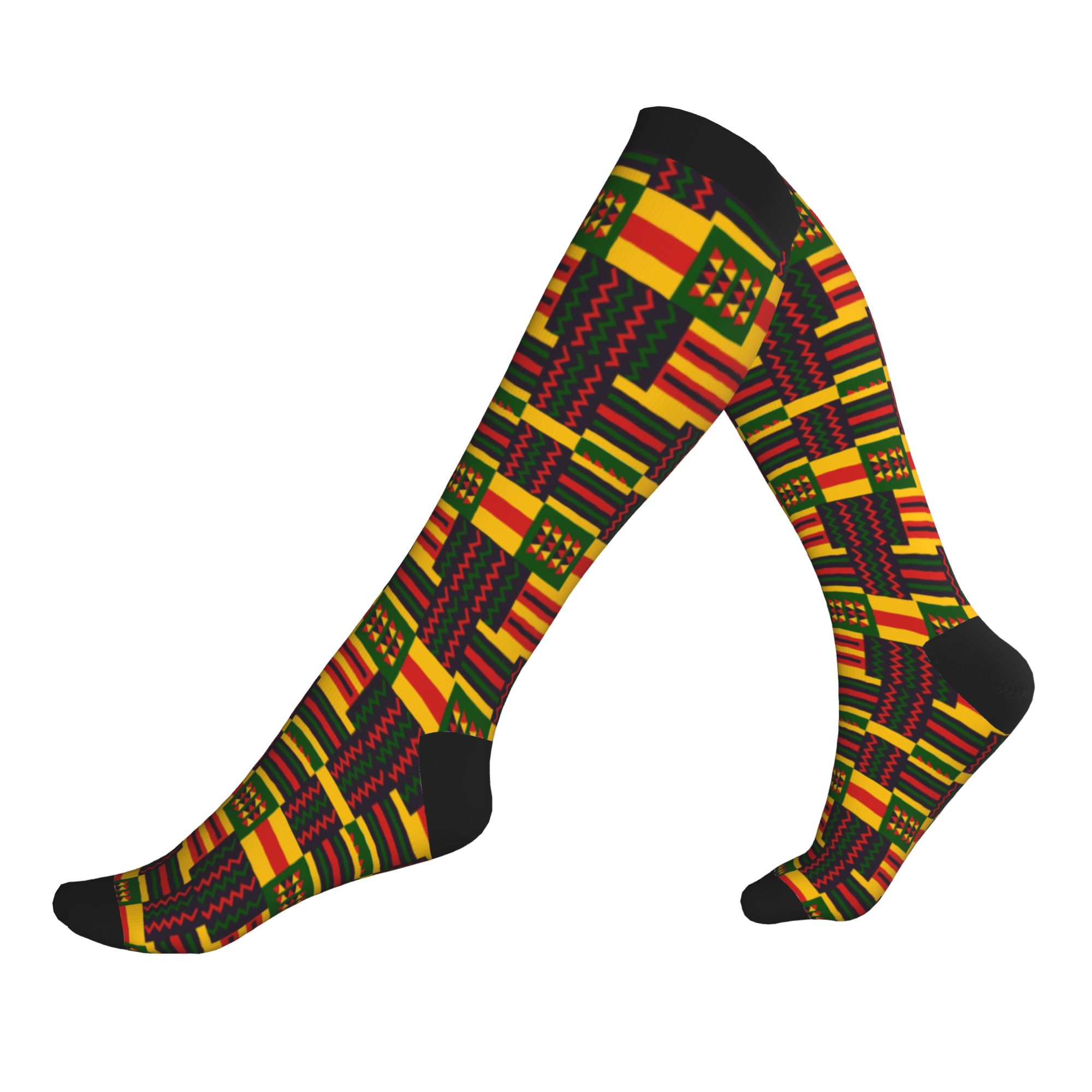 Ethnic Fashion Dress - Chaussettes de compression sportives unisexes pour