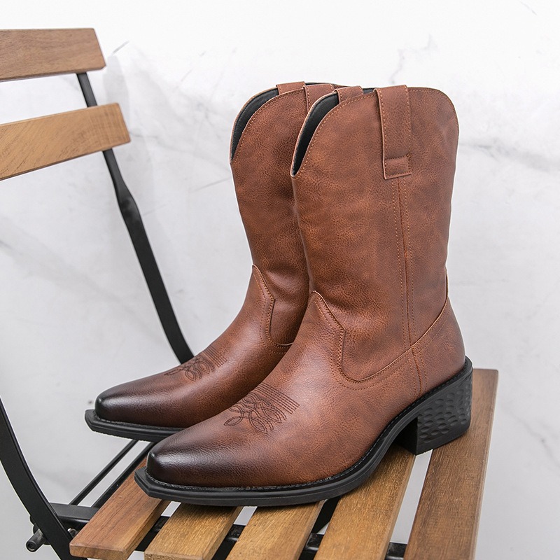 Ethnic Fashion For Men - Bottes pour hommes, style western classique