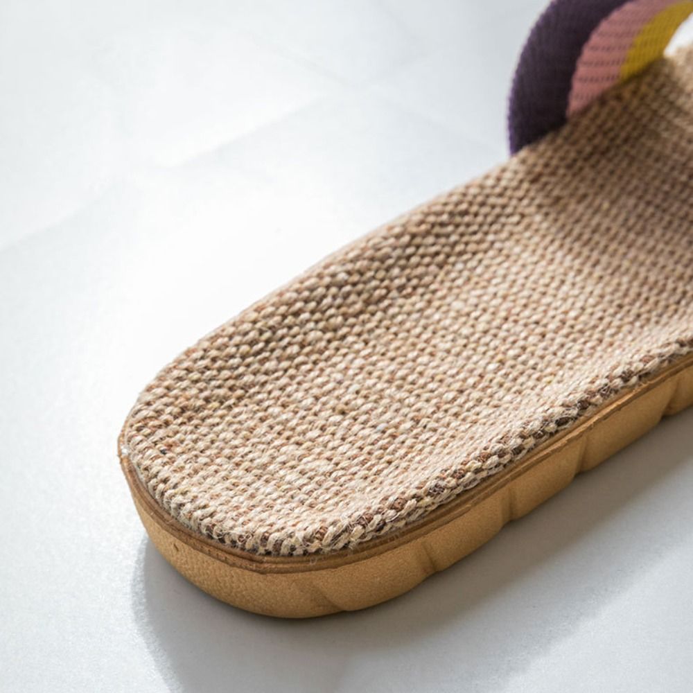 Ethnic Fashion For Men - Chaussons croisés en lin style ethnique,