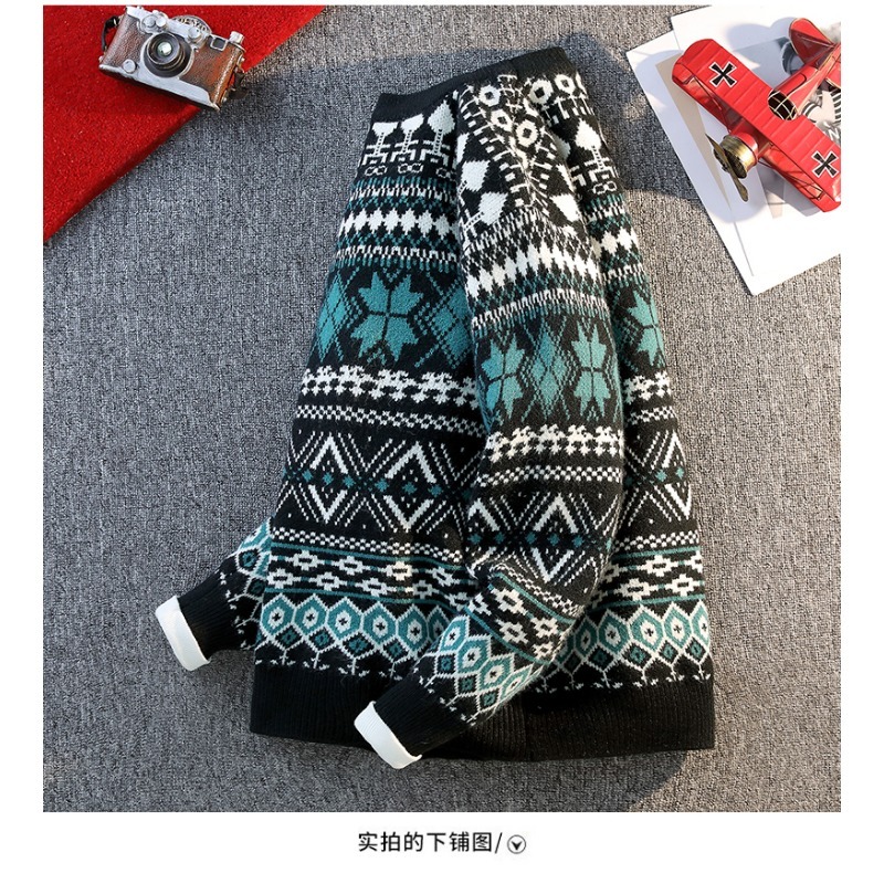 Pull à manches longues et col  - Ethnic Fashion For Men avis et prix