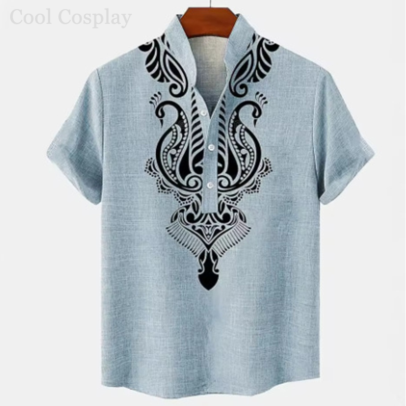 Chemise Henley rétro pour homm - Ethnic Fashion For Men avis et prix