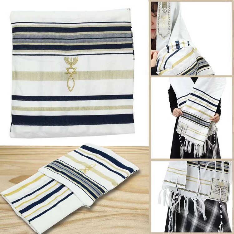 Talit juif israélien, châle de - Ethnic Fashion For Men avis et prix