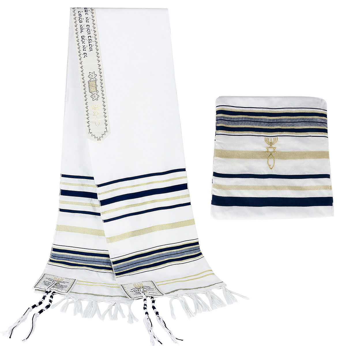 Talit juif israélien, châle de - Ethnic Fashion For Men avis et prix