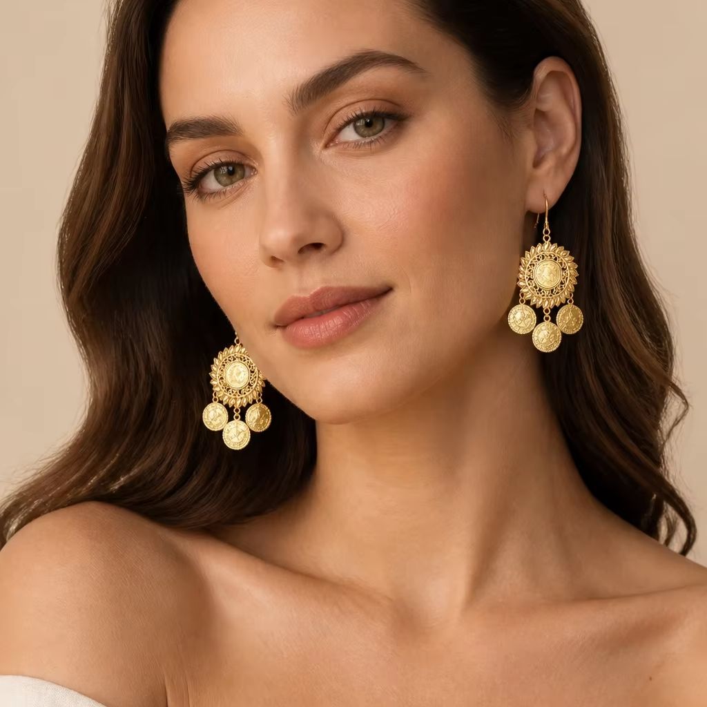 Boucles d'oreilles ethniques f - Ethnic Fashion Co In avis et prix