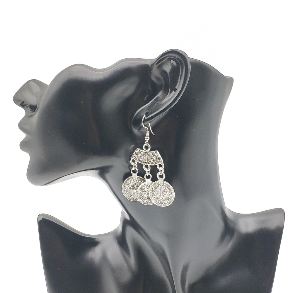 Boucles d'oreilles pendantes v - Ethnic Fashion Pakistan avis et prix
