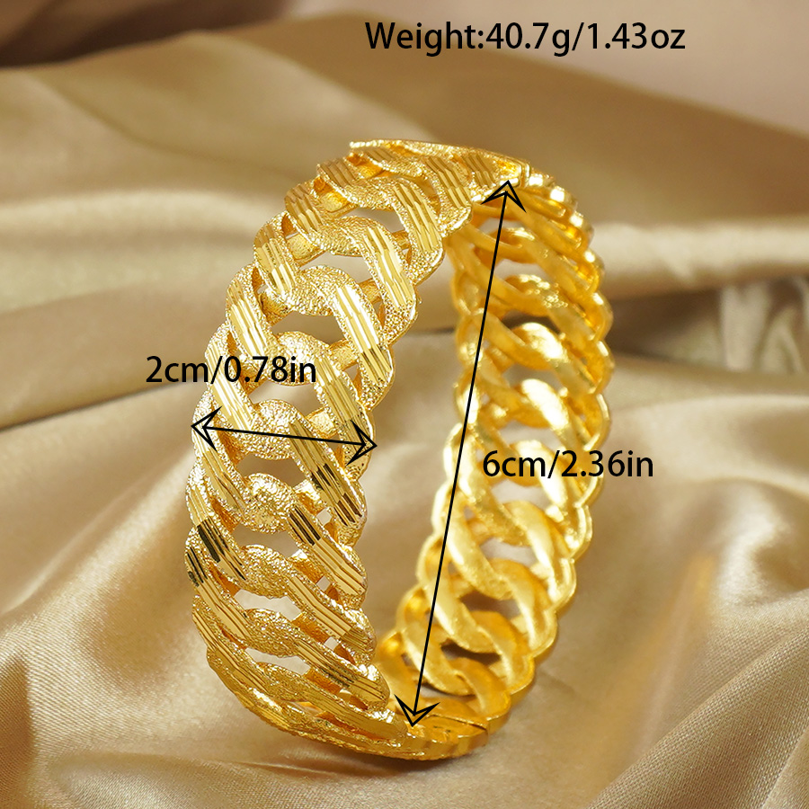 Bracelet cubain ouvrable rétro - Ethnic Fashion In Dubai avis et prix