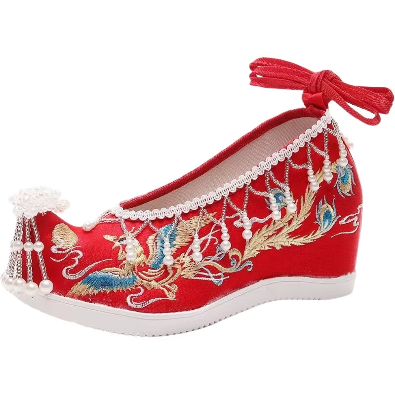 Chaussures de mariage brodées  - Ethnic Style avis et prix