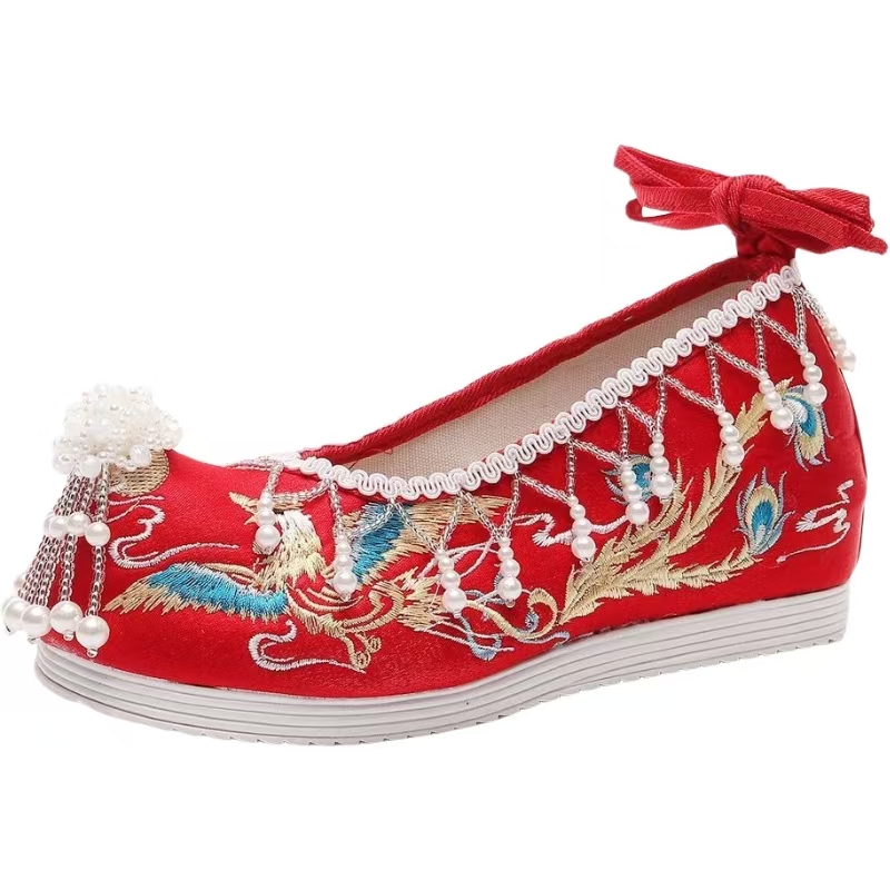 Chaussures de mariage brodées  - Ethnic Style avis et prix