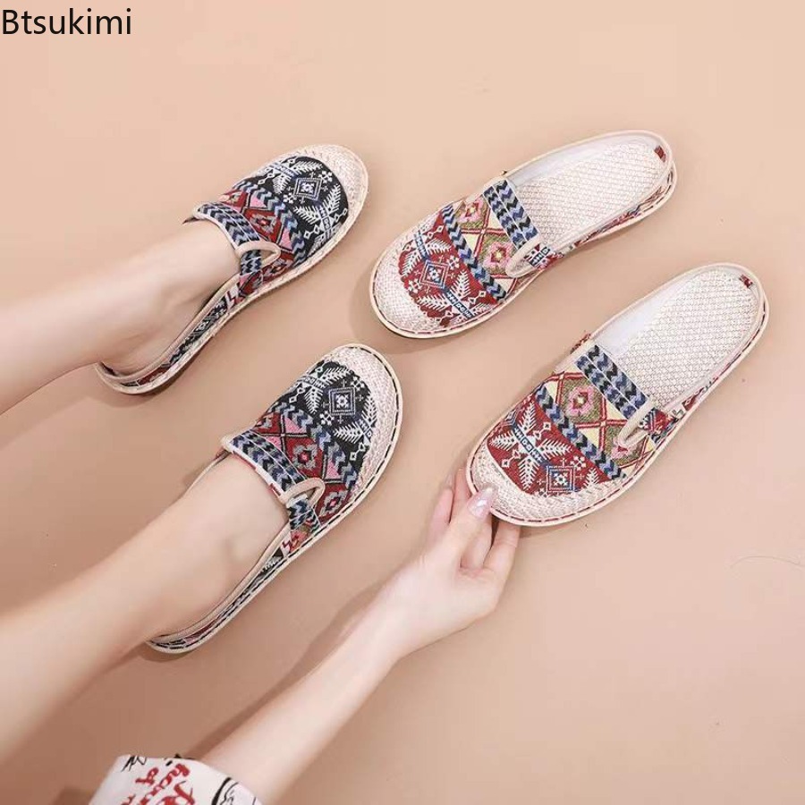 Nouvelles Chaussures Plates Re - Ethnic Style avis et prix