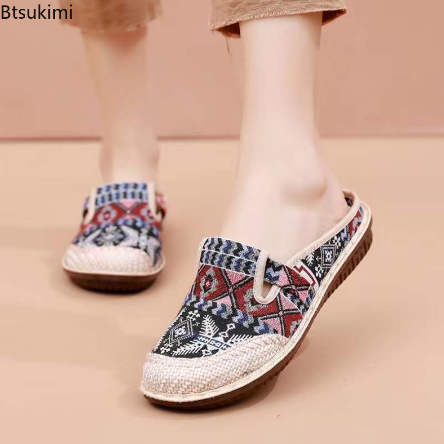 Nouvelles Chaussures Plates Re - Ethnic Style avis et prix