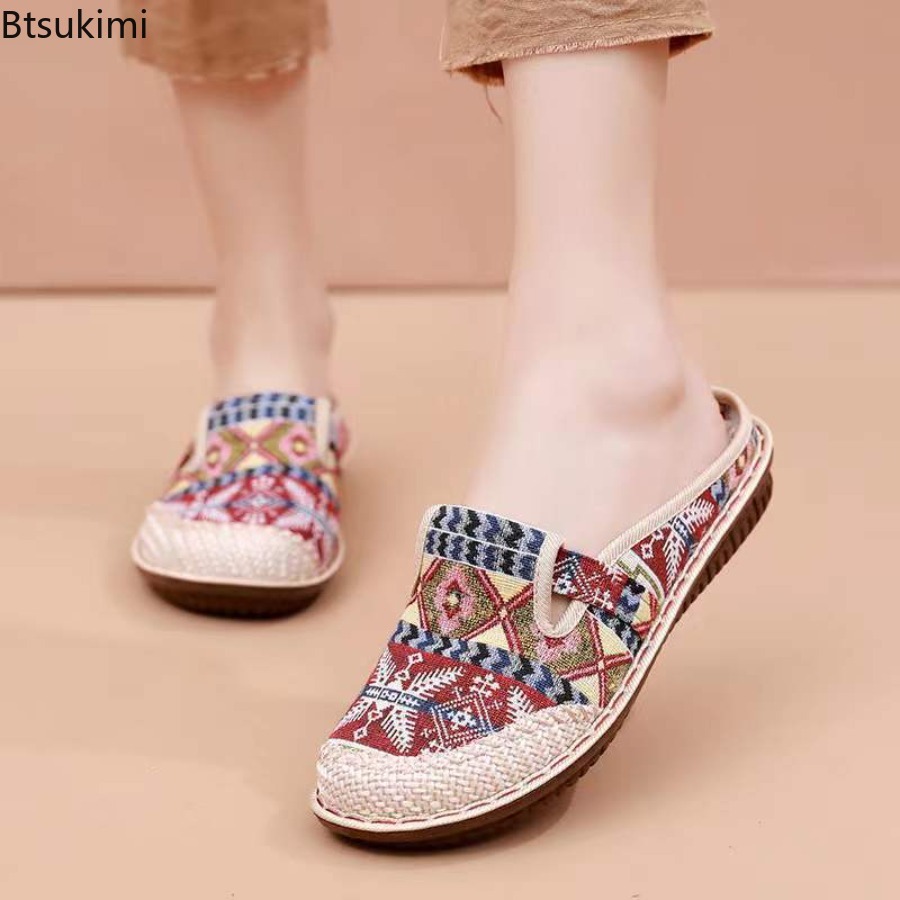 Nouvelles Chaussures Plates Re - Ethnic Style avis et prix