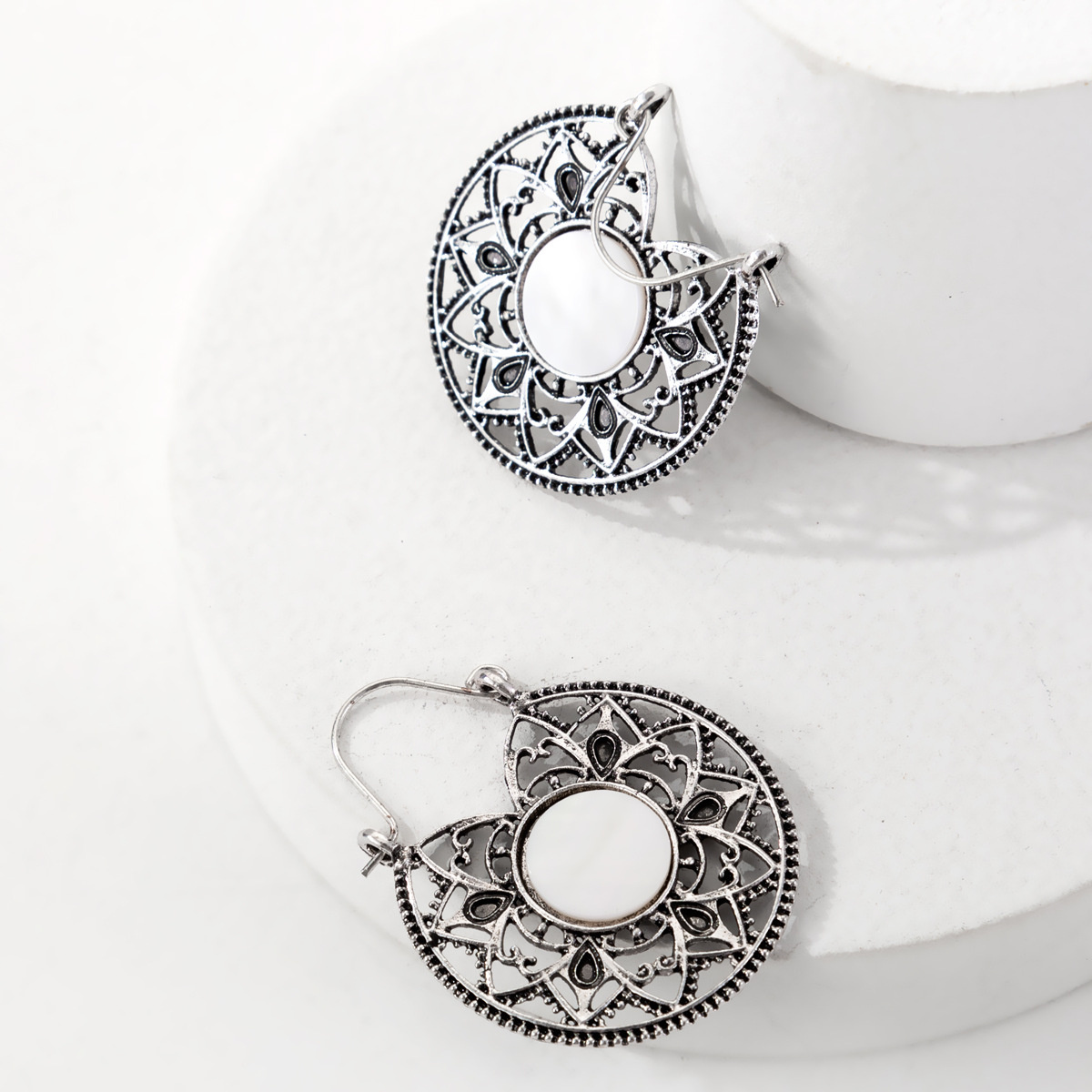 Boucles d'oreilles creuses scu - Ethnic Fashion Instagram avis et prix