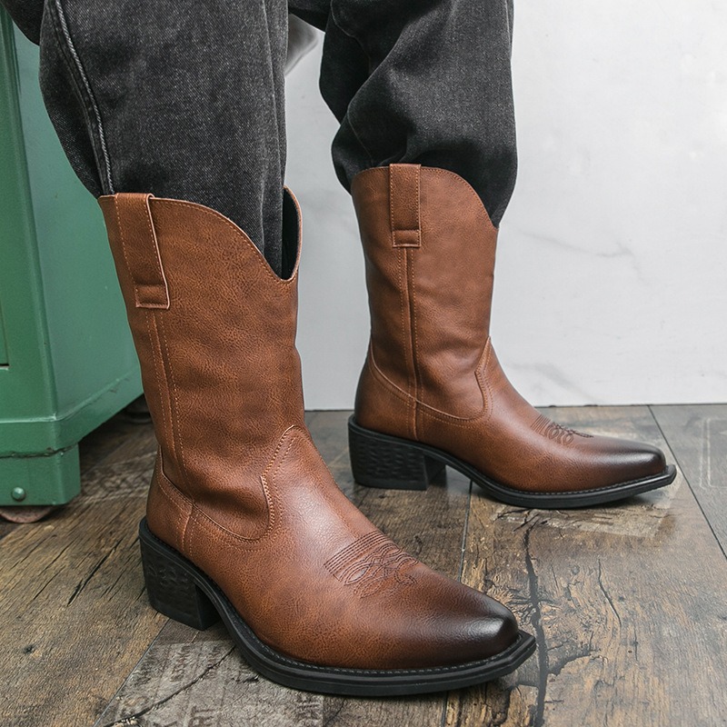 Bottes pour hommes, style west - Ethnic Fashion For Men avis et prix
