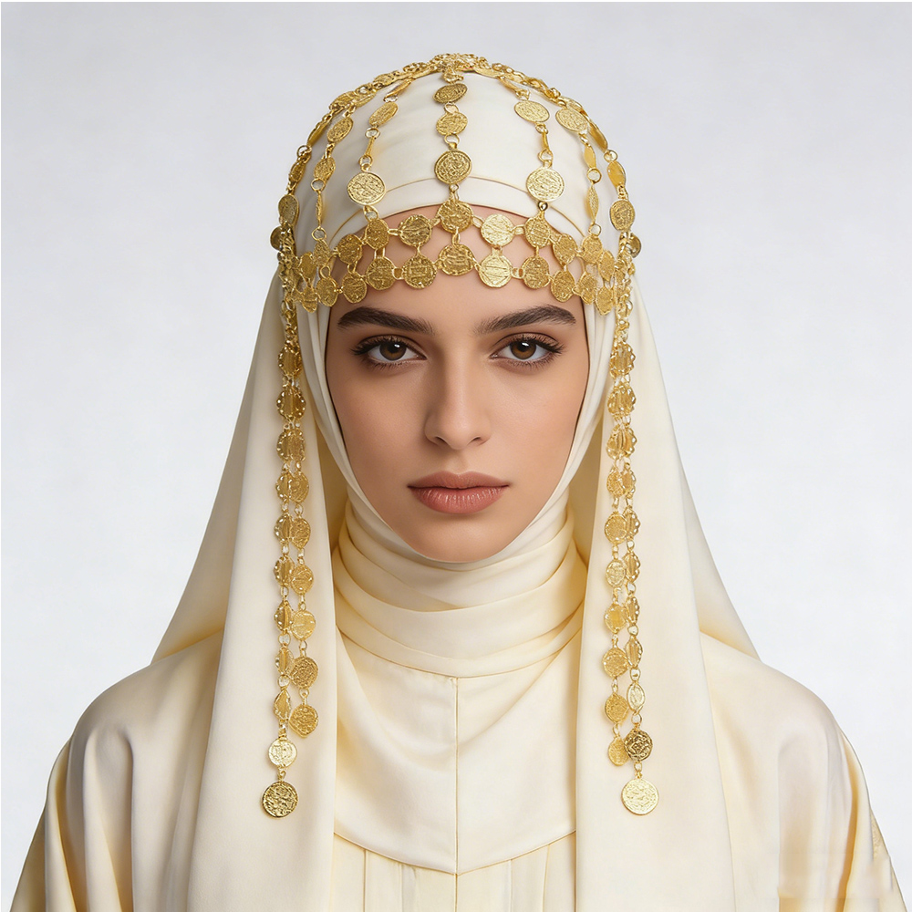 Coin en alliage plaqué or, cha - Ethnic Fashion Pakistan avis et prix